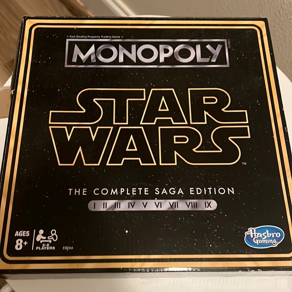 Star Wars Monopoly Game